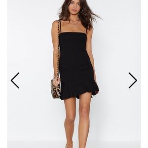 Nastygal Flip Em Off mini dress